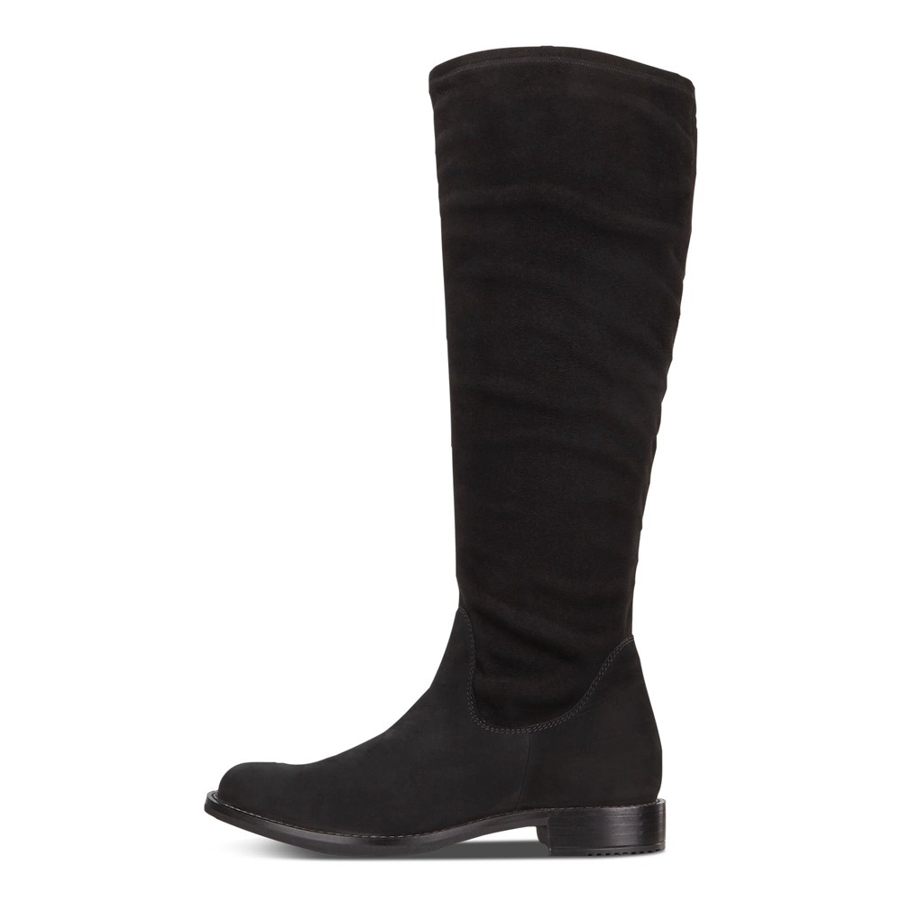 Womens Boots - ECCO Sartorelle 25 High-Cut - Black - 2871FMSNG